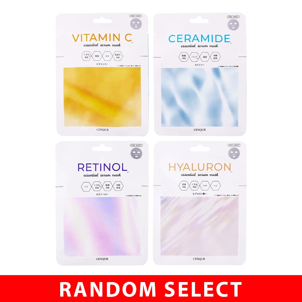 Cenqur Essential Serum Mask x 2s  (Random Select)