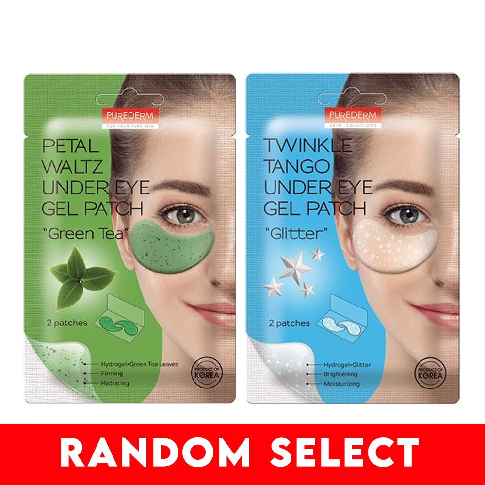 【Free Gift】Purederm Petal Waltz Under Eye Gel Patch 1pair  x 1 (Random Select)