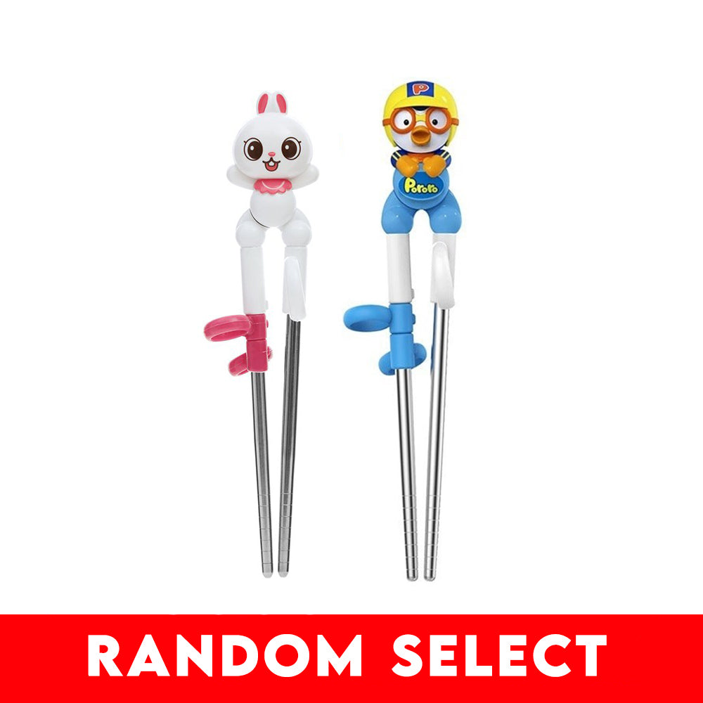 【GIFT】Edison Stainless Chopsticks 3D (Right-Handed) ( Random Select )