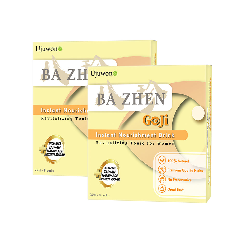 【Free Gift】Ujuwon Ba Zhen Goji Instant Nourishment Drink 8s x 2 box